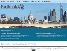 Tablet Screenshot of factbook.co.uk